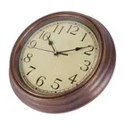 7" Wall Clock Quartz Round Square Wall Clock Silent Non-Ticking Battery Operated