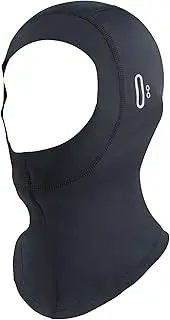 DARENYI Balaclava Ski Face Mask for Men Breathable Quick Dry Balaclava Face Mask with Glasses Holes for Motorcycle Cycling Running Black, Black, One size