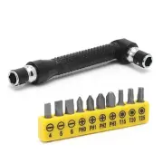 10 in 1 Socket Screwdriver L-shaped Angle for Head Twin Wrench Driver Torx Flat