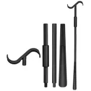 35" Long Dressing Stick, Shoe Horn, Sock Remover Tool - Adjustable Extended D...