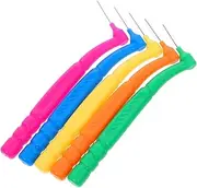 Generic 50pcs Interdental Brush Brushes Floss Sticks for Scrubbing Yellow Brush for Bathroom Cleaning Gum Scrub Brush for Dishes Pen Removal Toothbrush Toothpaste Nylon Wool