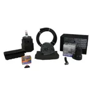 Pond Free Kit MatrixBlox 10' x 25' EPDM Liner 4,100 GPH Manta Pump - PMDPB6