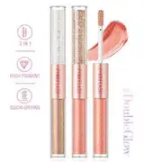 PINKFLASH - New 2 in 1 All Glow Liquid Eyeshadow-2 colours #5 Starry Pearl