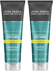 John Frieda Luxurious Volume Touchably Full, DUO set Shampoo + Conditioner, 8.45 Ounce, 1 each