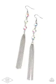 Paparazzi Moved to Tiers Pink & Multi Earrings NWT