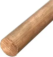 [DYCJLL] Stainless Steel bar,Metal rods, Maozaocopper Round Rod, for Handle Material, Bolsters, Metal Craft Metal Working Hobbies/25Mm*250Mm (Size : 22Mm*250Mm)