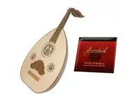 Mid-East Arabic Oud w/ Gig Bag – Walnut + Extra String Set