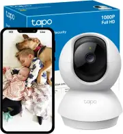 TP-LINK Pan/Tilt Smart Security Camera, Indoor CCTV, 360° Rotational Views, Wor