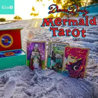 在飛比找Yahoo!奇摩拍賣優惠-三森 進口正版 美人魚塔羅牌 Mermaid Tarot 磁
