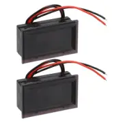 Battery Monitor, 2Pcs Waterproof 3Strings 12V 7Strings 24V 13Strings 48V Lithium