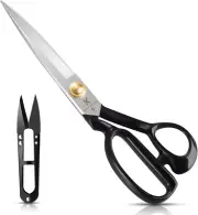 BVEKADO Sewing Scissors 9 Inch, Fabric Dressmaker Scissors Heavy Duty Shears for