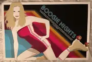 Boogie Nights Blacklight Variant poster art print Rollergirl Craig Drake HCG LE