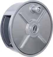 Tie Wire Reel Coil Holder Wheel 6.25” Lightweight Aluminum with Rewind Knob Belt