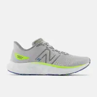 在飛比找PChome24h購物優惠-【New Balance】慢跑鞋 跑步鞋 男鞋 灰 螢光黃_