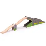 BigJigs - Bronto Riser - Wooden Railway Magnetic Toy Train Accessory (BJT242)