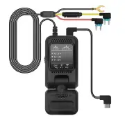 Dash Cam Hardwire Kit USB C Port,with Dual-Chip 360° Radar Sensor 24H Parking