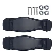 Kitboard Foot Fixing Belt | Kitboard Foot Cover Fixing Strap, PU Leather Fabric Surfboard Accessories for Beach Activities and Contests
