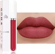 Loodgao Long Lasting Shiny Lip Gloss for Women Non Sticky Matte Finish Hydrating Lipstick Moisturizing Lip Glaze Beauty Product Type 7 One Size