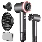 Hair Dryer with Diffuser Professional High-Speed Blow Dryer Negative Ionic Ha...