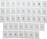 BESPORTBLE 1Set Plastic Poker and Cards for Home Office and Outdoor Fun Lightweight for Entertaining Games with Friends and Family