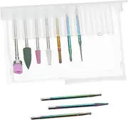 Outanaya Nail Drill Bits Set 10pcs Manicure Drill Bits for Removing Gel Polish Sanding Bands