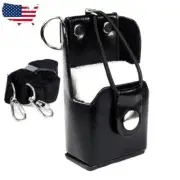 Radio Hard leather Case Holster For UV5R UV6 UV85 UV82 UV8D UV-B5 UV-B6 A52 GT-3