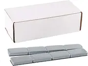 EOTH 1OZ Adhesive Wheel Weights, Grey 1 oz Stick-on Adhesive Tape,A Box of 18 Bars, 4 oz one Piece (72 oz Pack)