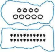 GoaMotors Valve Cover Gasket Set VS50814R Replaces VS50814R VS50722 BR3Z6C535A Compatible with Ford F-150 3.3L 3.5L V6 DOHC 2011-2020 Fit for Lincoln MKS MKT MKX MKZ 3.5L 3.7L V6