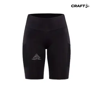 【CRAFT】女 PRO Trail Short Tights W 運動緊身短褲(1913150-999000)