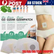 30-300PCS Herbal Healthy Strong Detox Slimming Belly Pellet Weight Loss Patches