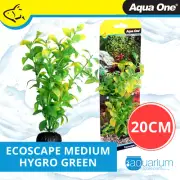 Aqua One Ecoscape Hygro Green Plastic Plant 20cm - Med (28392)