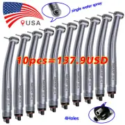 SANDENT Dental High Speed Handpiece Push Button 4 Holes Fit NSK Cartridge Rotor