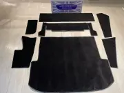 Jensen Interceptor MK 1 & FF Boot Carpet Set Black