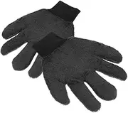 Alipis 1 Pair Reusable Dust Gloves for Car Washing Thickened Fleece Cleaning Gloves Scratch Resistant for Auto Detailing Durable and Wear Resistant for Indoor Outdoor Use
