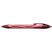 BIC Gelocity Quick Dry Retractable Gel Pen 0.7mm Red