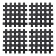 4PK Appetito Silicone Lattice Heat Resistant Trivet 17.5x17.5cm