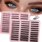 Lash Clusters Extensions 60D 80D DIY Eyelash Extension Long Individual lashes /