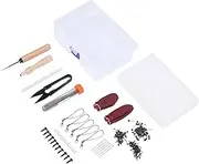 Felting Needle Kit Wool Strips Wool Felt Poke Fun Making Tools DIY 54Pcs Tools 54 Piece Set Toys Ergonomic Design Accessories