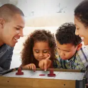 Tabletop Air Hockey Kids Mini Arcade Indoor Family Game Night Party Fun