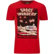 Atari Men's Space Invaders Del EAtari Space T-Shirt - Red