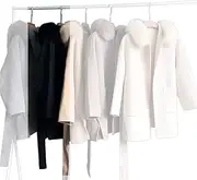 [GUG] Cashmere Wool Fox Fur Coat