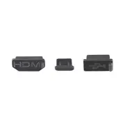 3Pcs Soft Silicone Interface Dust Plug Cover For DJI Mavic 2 Smart Controller