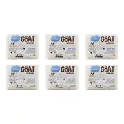 6PK The Goat Skincare Body Cleansing Soap Bar w/ Coconut 100g For Sensitive Skin