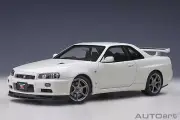 AUTOART 77406 1:18 Nissan Skyline GT-R (R34) 2001 V-Spec II (white pearl) (compo