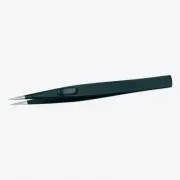 Gedore 722-1 ESD Precision tweezers, flat, satin non-glare finish, ESD