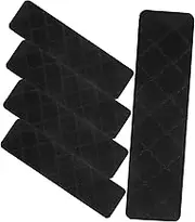 COHEALI 5pcs Self Adhesive Stair Tread Mats for Steps Non Slip Carpet Runner with Elegant Pattern Easy Installation Indoor Safety Rug for Enhanced Grip and Style