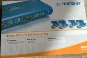 TRENDnet 4-Port PS/2 KVM Switch TK-400K Sealed NEW in Box