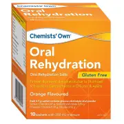 Chemists' Own Oral Rehydration Salts Orange - Sachets X 10