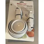 KitchenAid white Measuring cups & Spoons model KE4750HWHA NEW WITH TAGS!