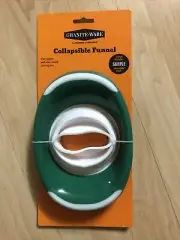 New Collapsible Funnel by Granite Ware Fits Regular and wide-Mouth Canning Jars